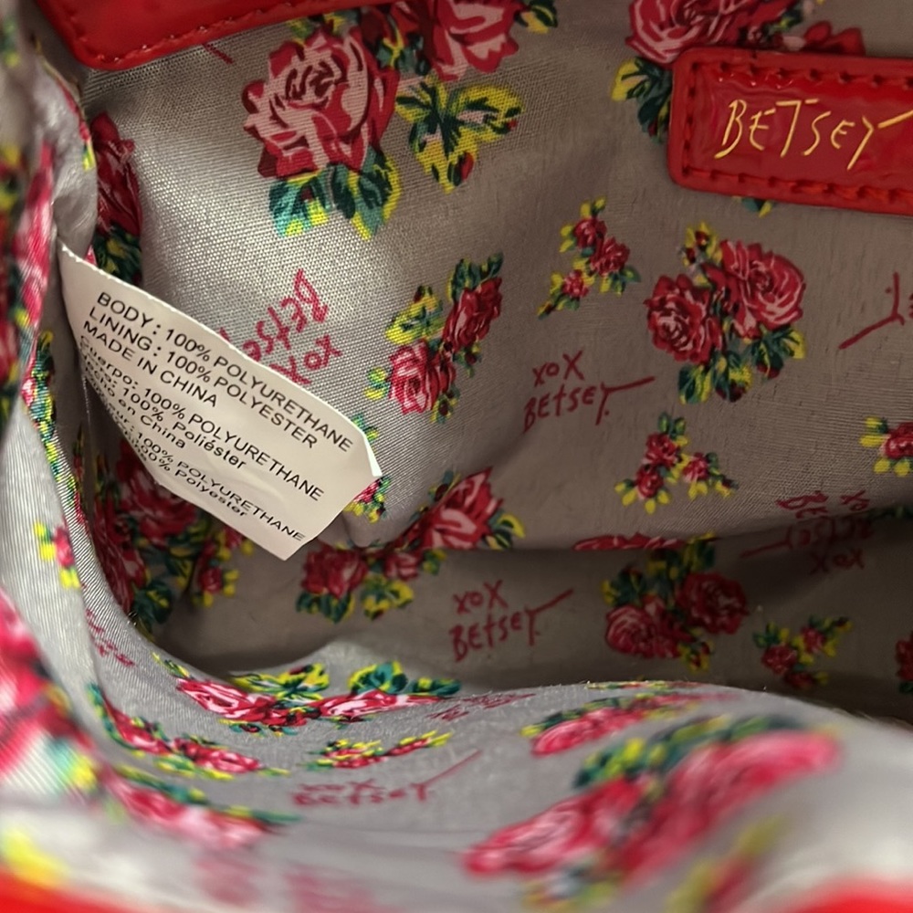 Betsy Johnson red bag:STOLEN - Picture 10 of 16